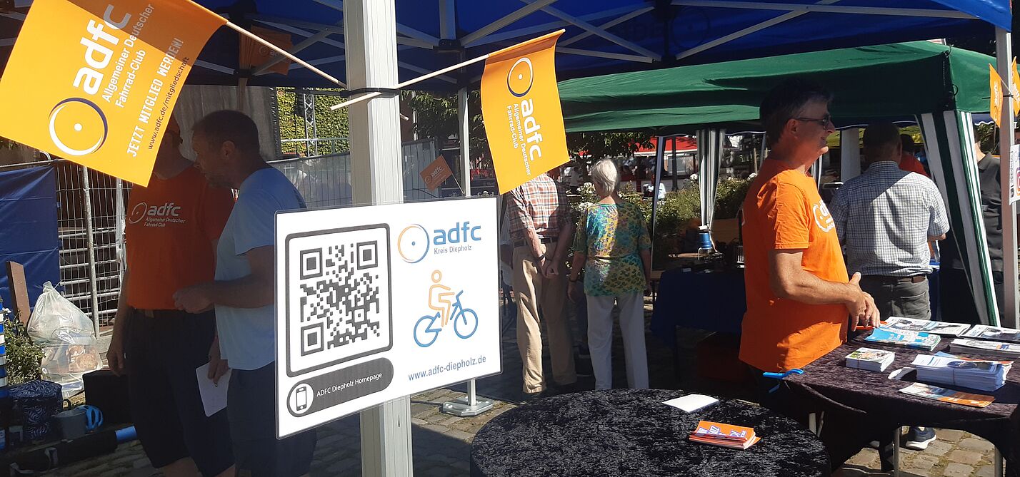Tag der Vereine 2 ADFC Stand