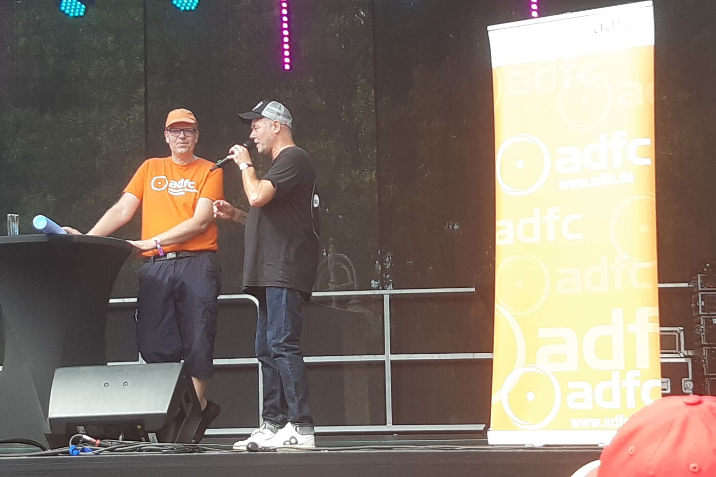 Dialog auf der Bühne