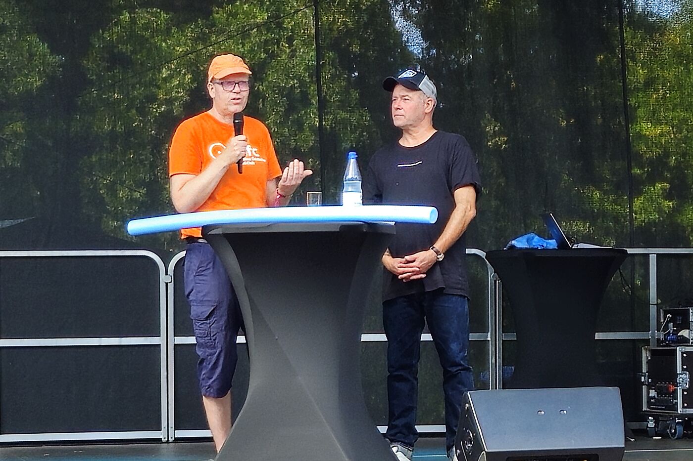 Dialog auf der Bühne