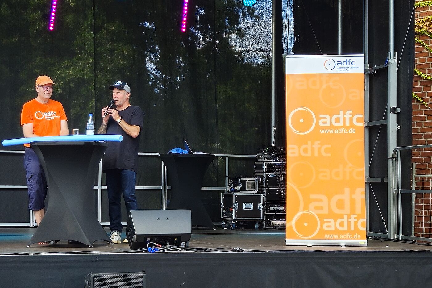 Dialog auf der Bühne