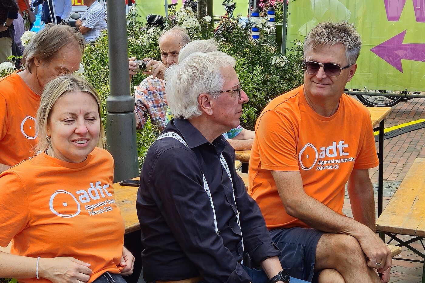 Zuhörer aus den Reihen des ADFC