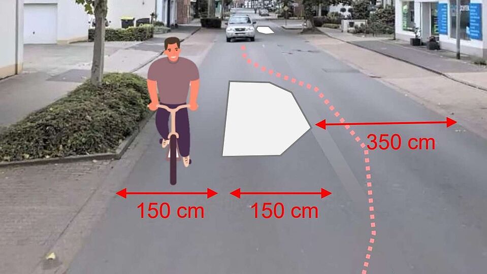 Mobile Verkehrsinseln Großversuch